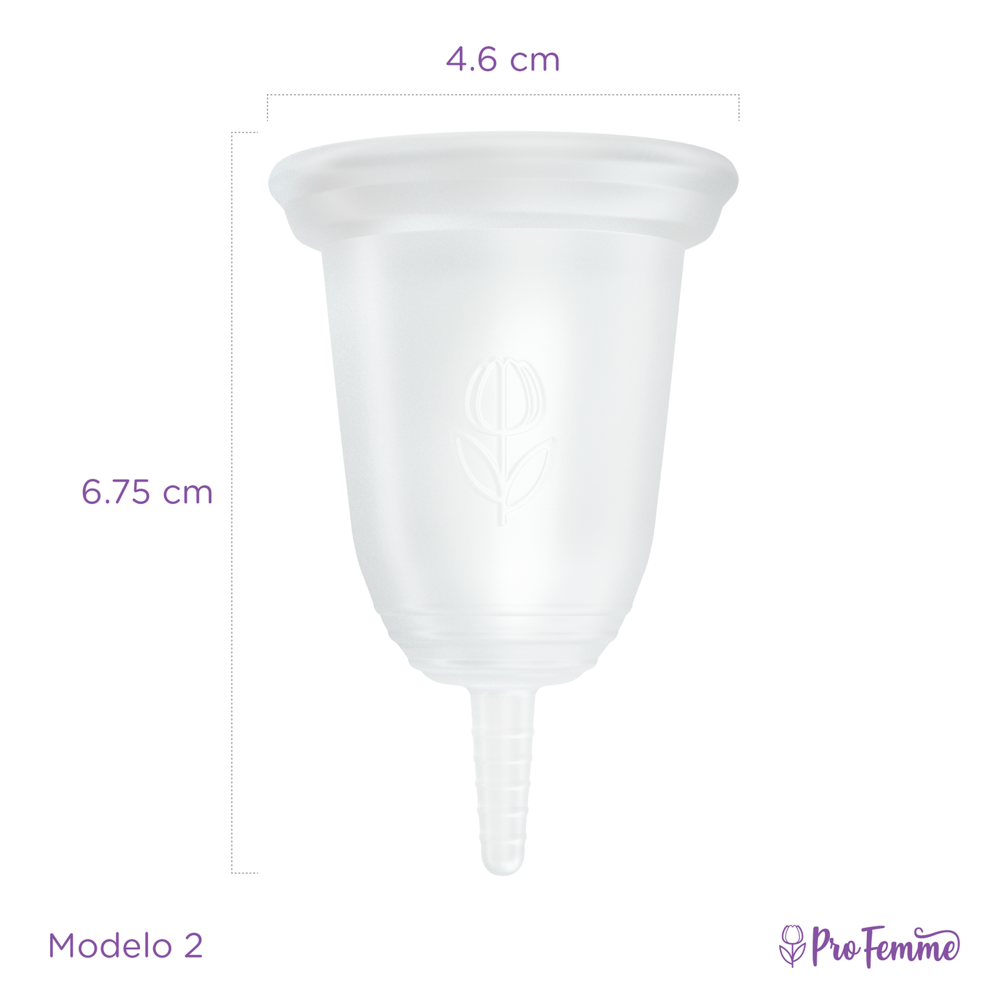 Copa Menstrual ProFemme Modelo 2