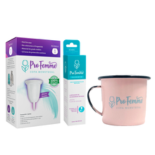 Cargar imagen en el visor de la galería, ProFemme Modelo 1 + Taza de peltre + ProFemme Cleaner
