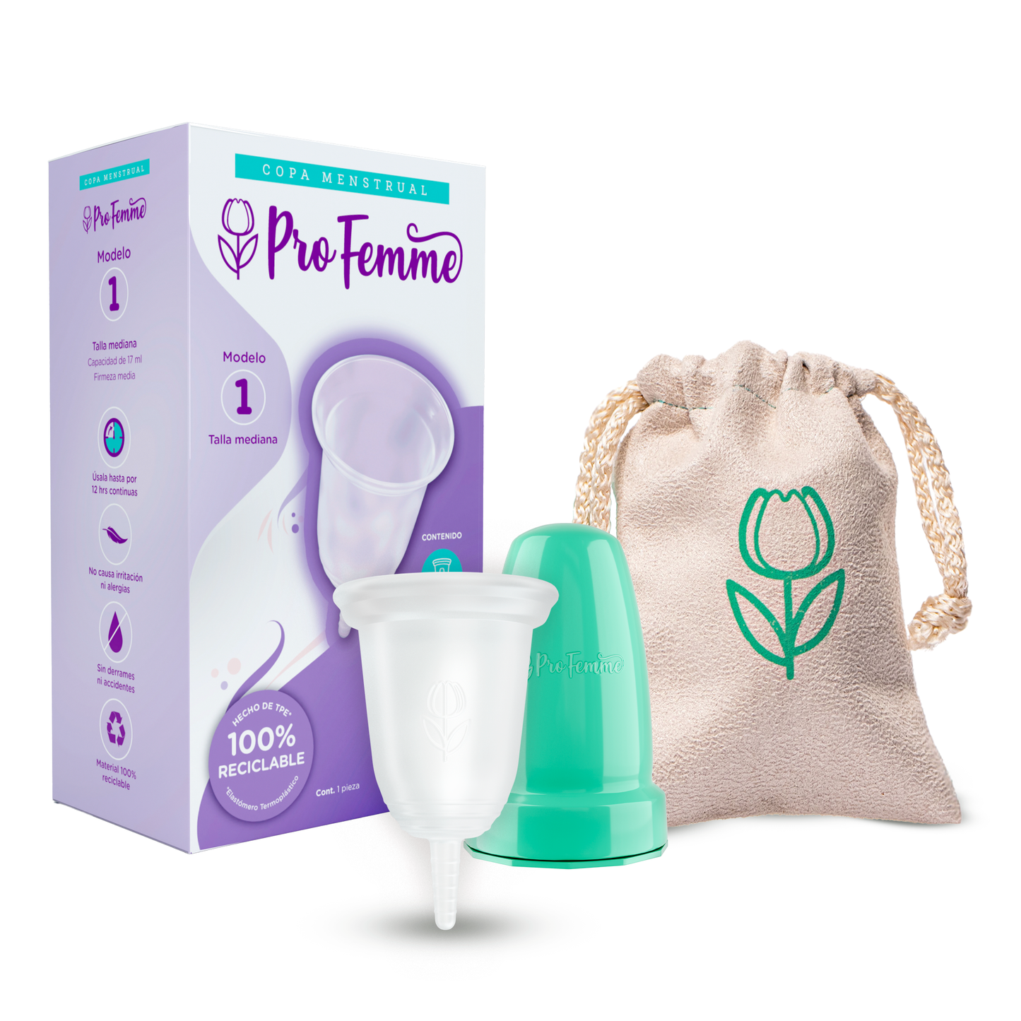 ProFemme Modelo 1 + Bolsa + Cápsula