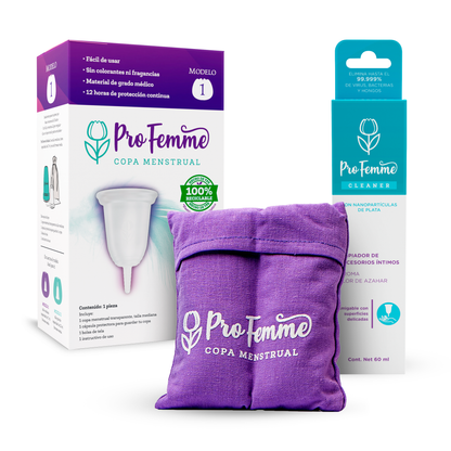 ProFemme Modelo 1 + Almohadilla + ProFemme Cleaner