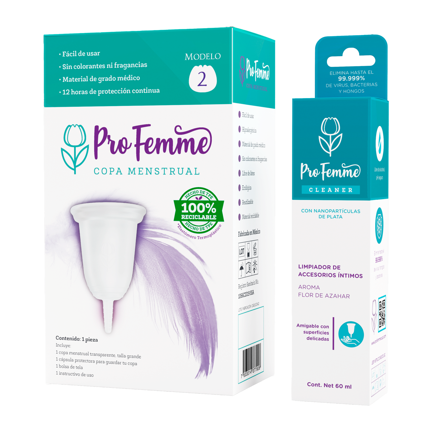 ProFemme Modelo 2 + Cleaner