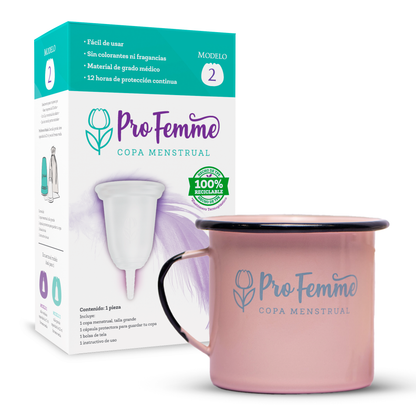 ProFemme Modelo 2 + Taza de peltre