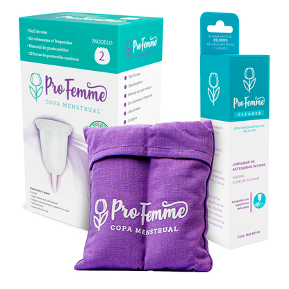 ProFemme Modelo 2 + Almohadilla + ProFemme Cleaner